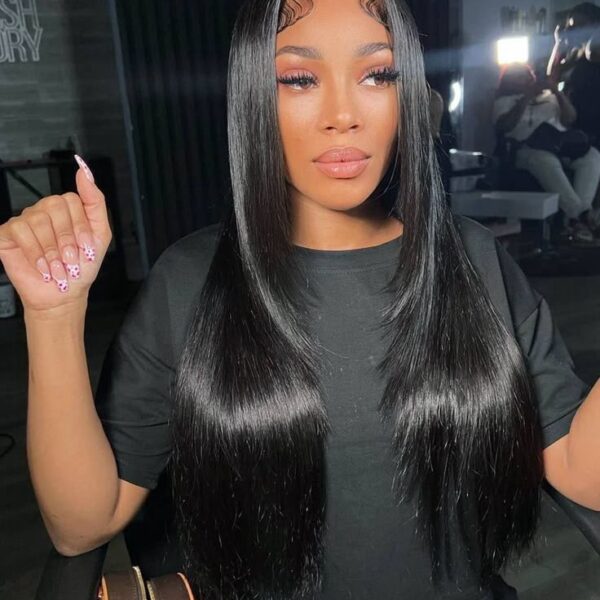Front Lace wig straight